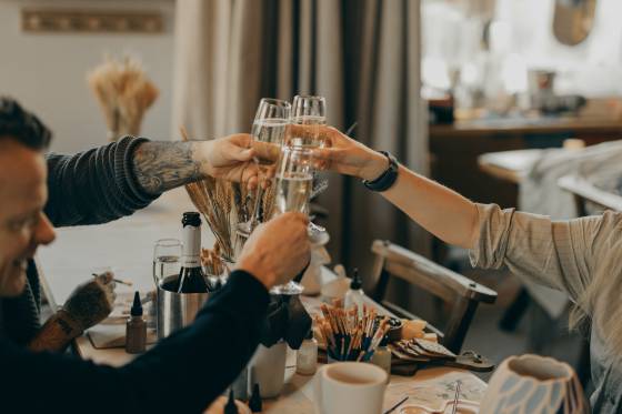 Pottery & Prosecco Brunch