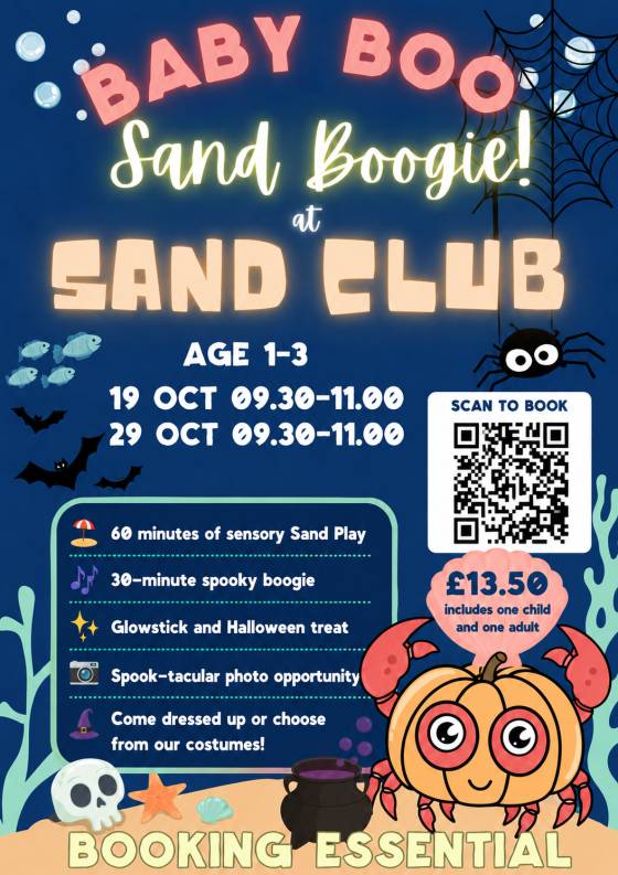 👻 Baby Boo Sand Play + Boogie 🎃 ( AGE 1-3)