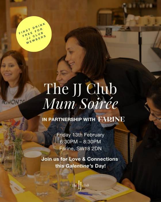 The JJ Club Mum Soirée in partnership with Farine