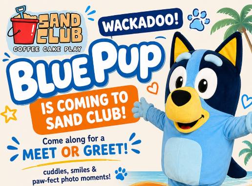 Meet and Greet with Blue PUP - NO SAND 🐾 10AM