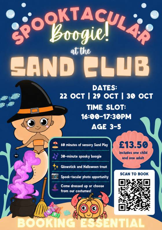 🎃 Spo0ky Pumpkin Sand Play + Boogie  ( AGE 3-5) 👻