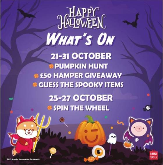 Spooky fun awaits at MINISO