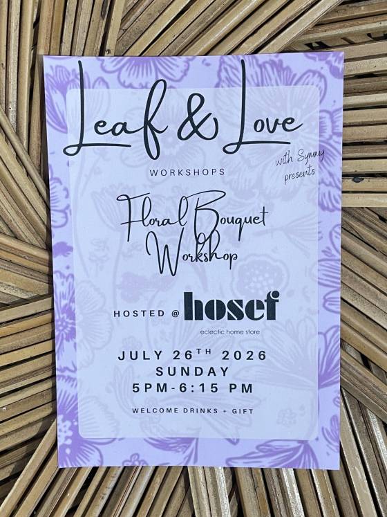 Flower Bouquet Workshop