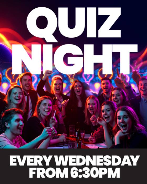 Weekly Quiz Night with Sphinx Events at Gravity MAX Wandsworth!
