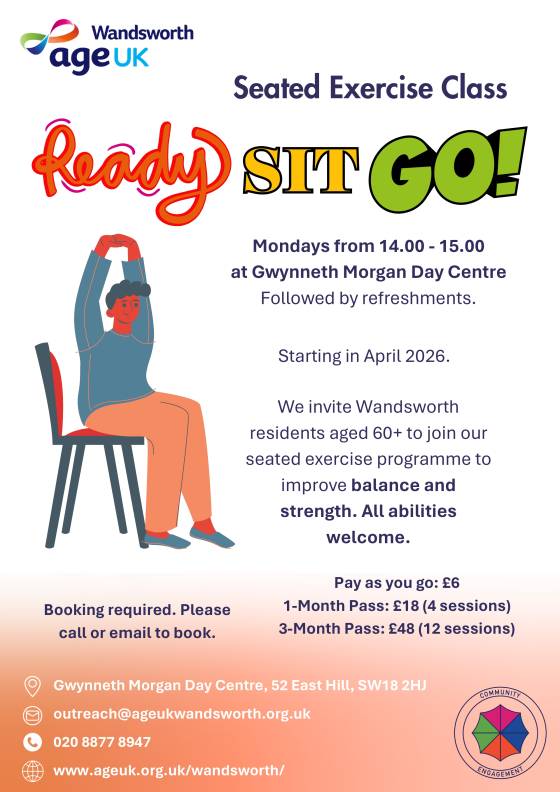 Ready Sit Go! Seated Exercise