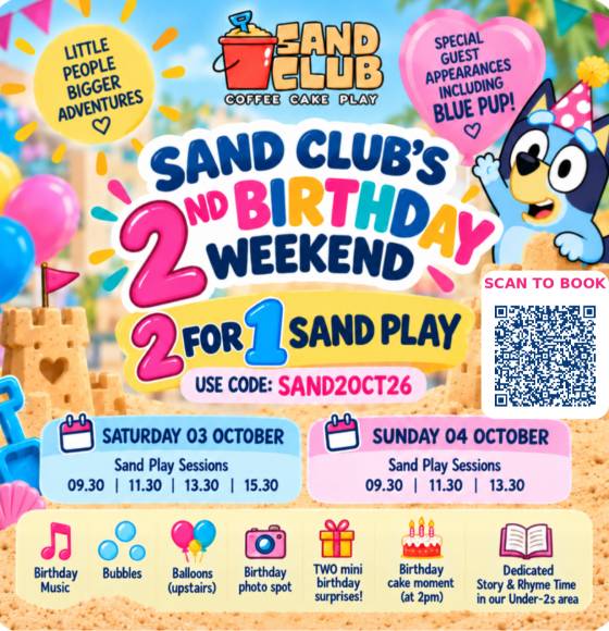 🎂Sand Club Turns 2 Party Weekend 🎂