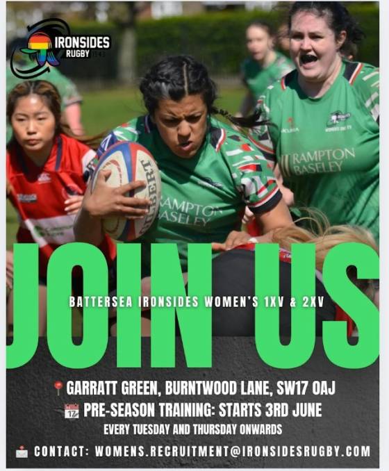 Women's Rugby at Battersea Ironsides