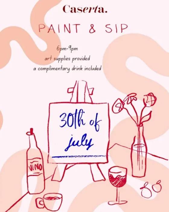 Paint & Sip at Caserta