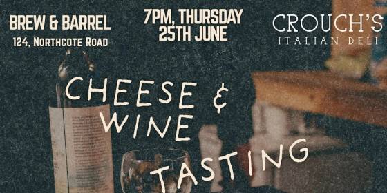 Cheese & Wine Tasting