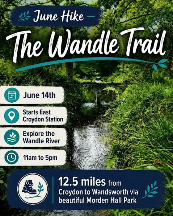The Wandle Trail: 12.5 miles East Croydon Station to Wandsworth