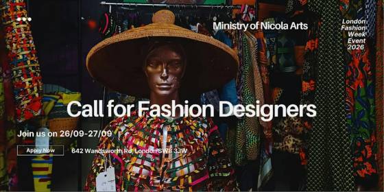 Call for Upcycling Fashion Designers – London Fashion Week 2026
