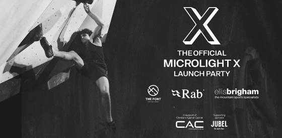 Microlight X Launch at The Font with Ellis Brigham & Rab